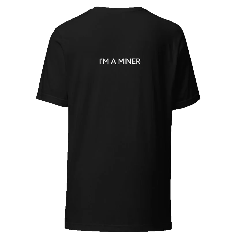 I'm a Miner — back view
