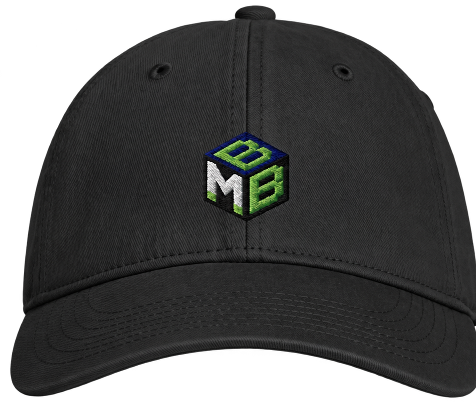 MyBlockBase Embroidered Cap — front view