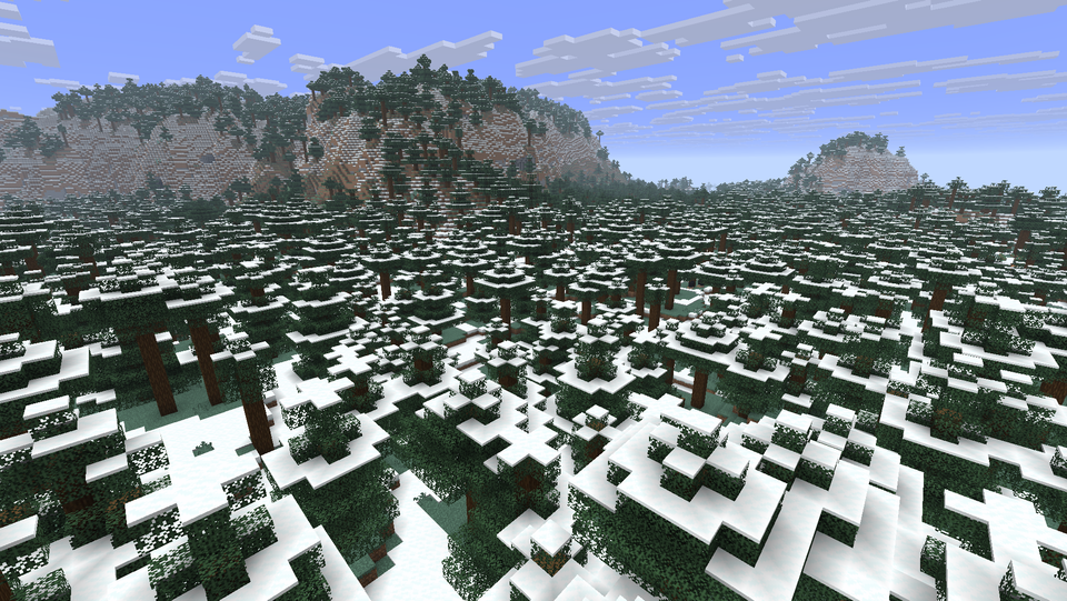 Snowy Taiga